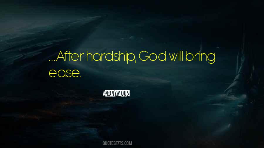 Family Hardship Quotes #963195