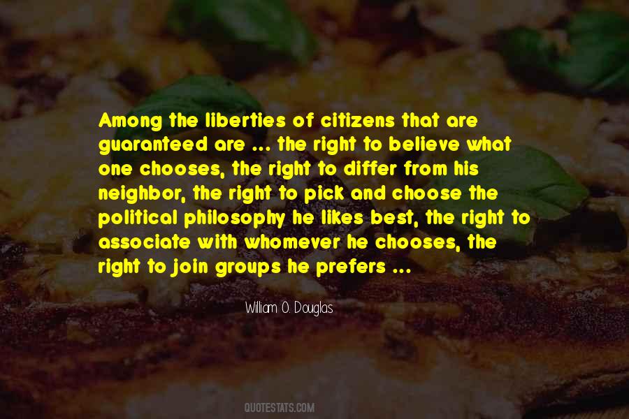 Quotes About The Political Right #143121