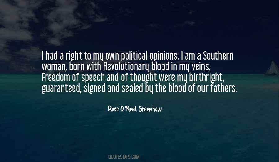 Quotes About The Political Right #1621398