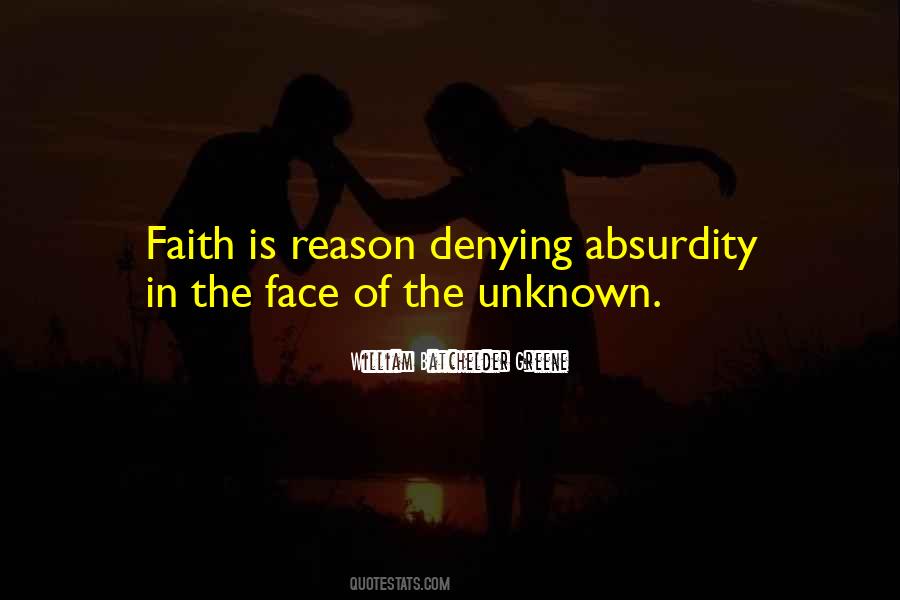 The Unknown Faces Quotes #175128