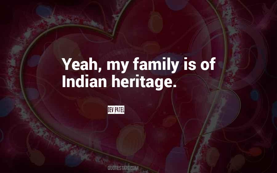 Family Heritage Quotes #206796