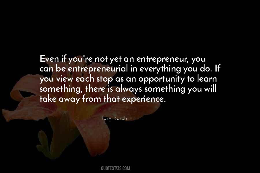 Learn From Your Experience Quotes #146501