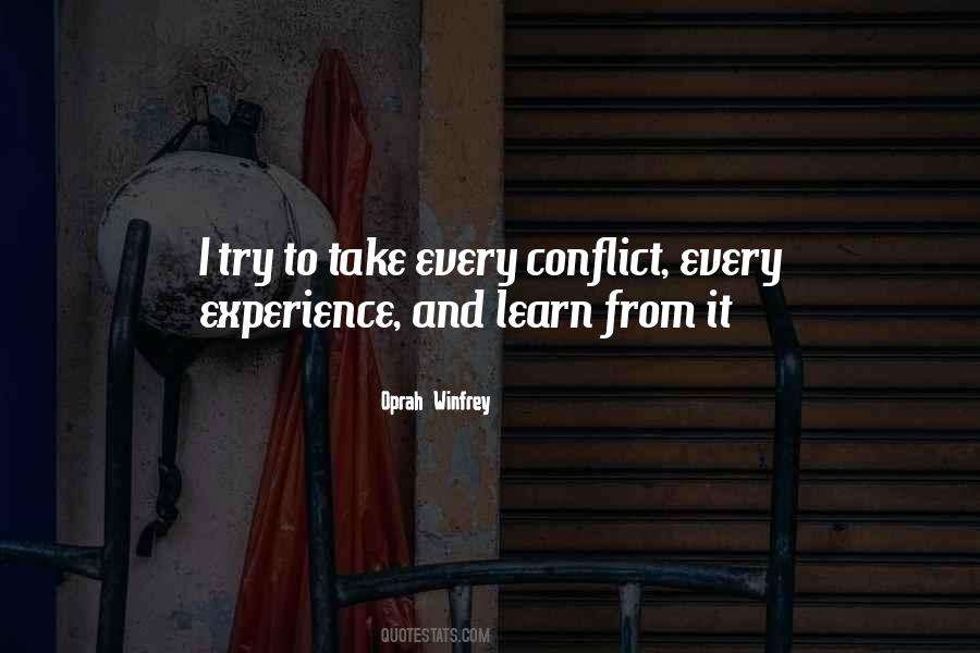 Learn From Your Experience Quotes #172421
