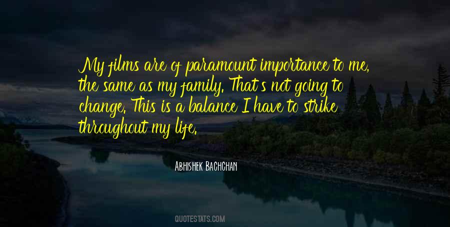 Family Importance Quotes #1825220