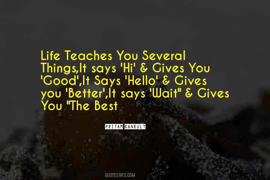 You The Best Quotes #1769426
