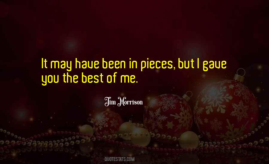 You The Best Quotes #640118