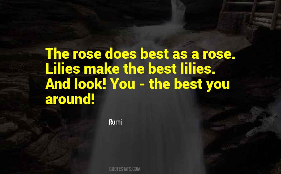 You The Best Quotes #901144