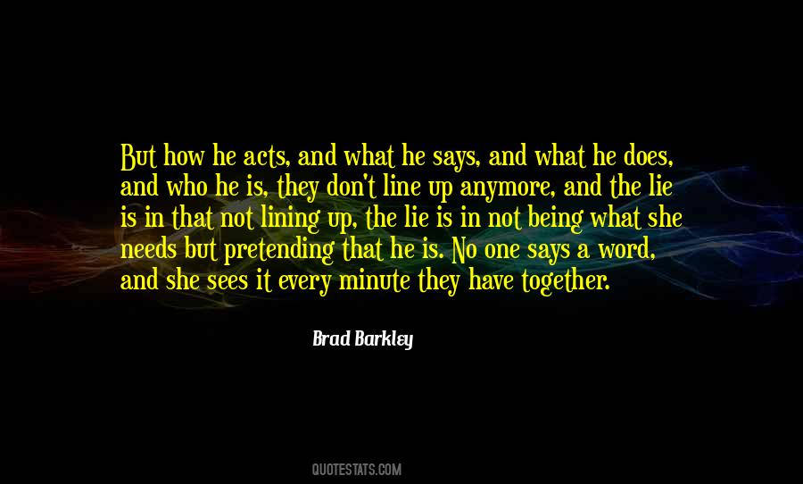 She Is Who She Is Quotes #350409