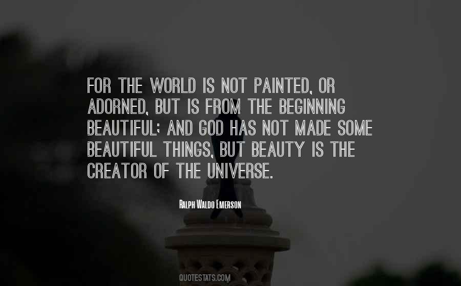 Quotes About The Beauty Of The Universe #906543