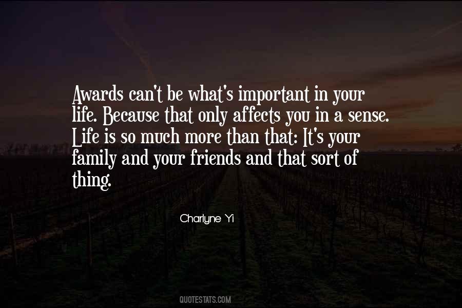 Family Is Important Than Friends Quotes #749649