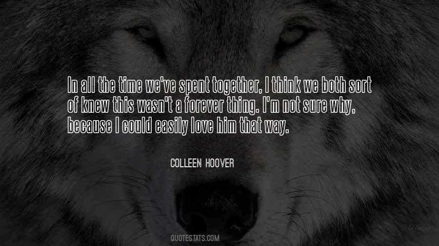 Forever Thing Quotes #1666420