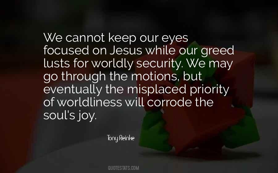 Eyes On Jesus Quotes #1233302