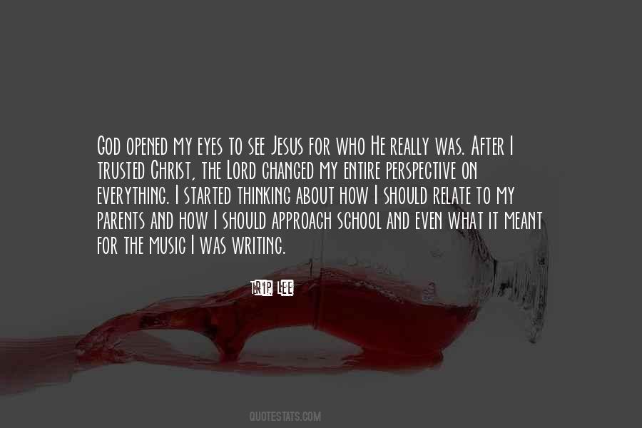 Eyes On Jesus Quotes #479002