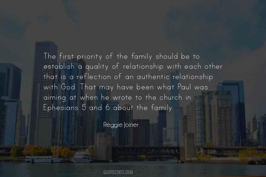 Family Is My Priority Quotes #1085965