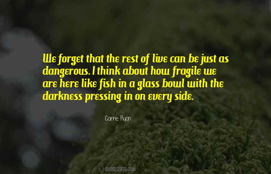 How Fragile We Are Quotes #1754059