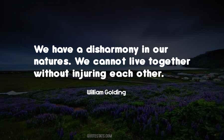 We Live Together Quotes #1143622