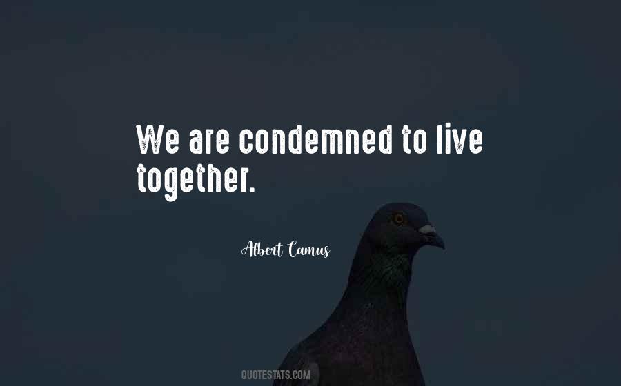 We Live Together Quotes #1535418