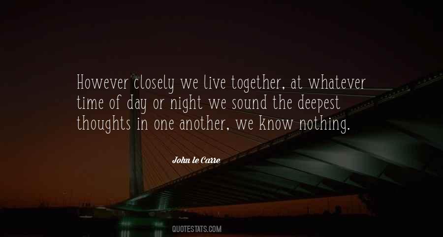We Live Together Quotes #1743116