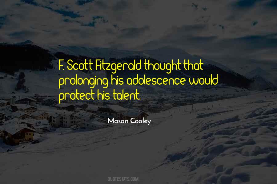 F Scott Quotes #812513