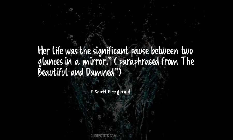 F Scott Quotes #94738