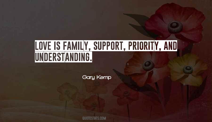 Family Is Priority Quotes #973722