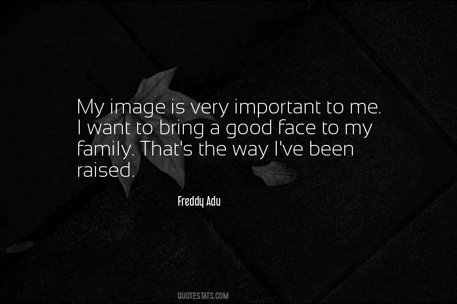 Family Is Very Important Quotes #1655402