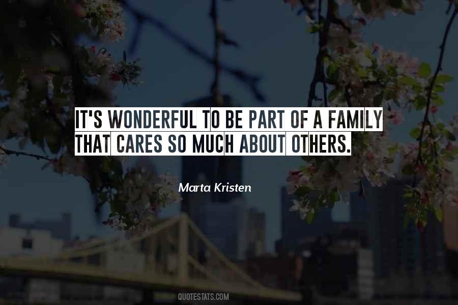 Family Is Wonderful Quotes #166482