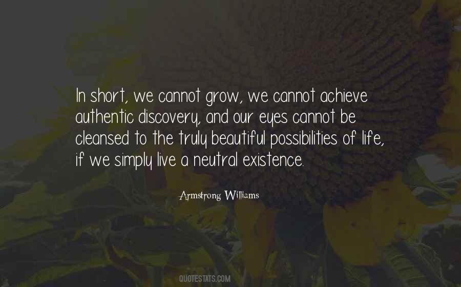 Live An Authentic Life Quotes #1186948