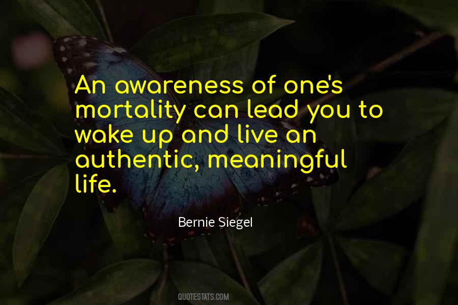 Live An Authentic Life Quotes #754211