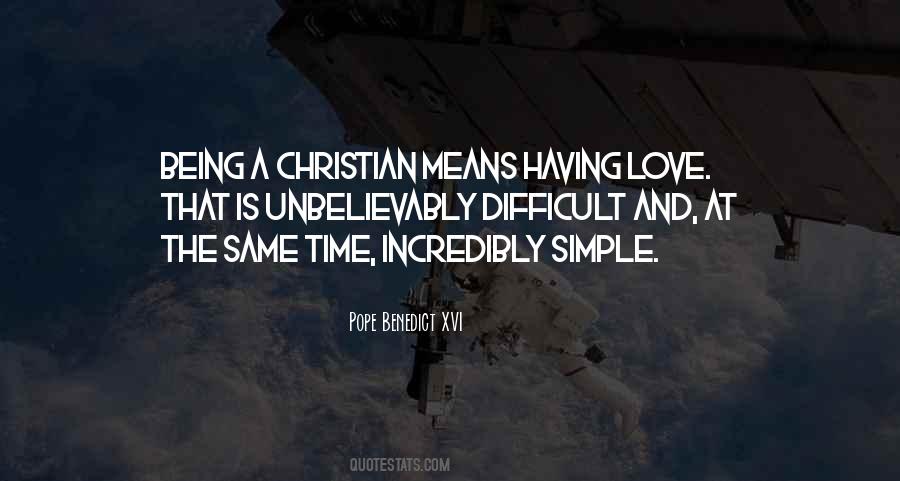 Simple Christian Quotes #1435964