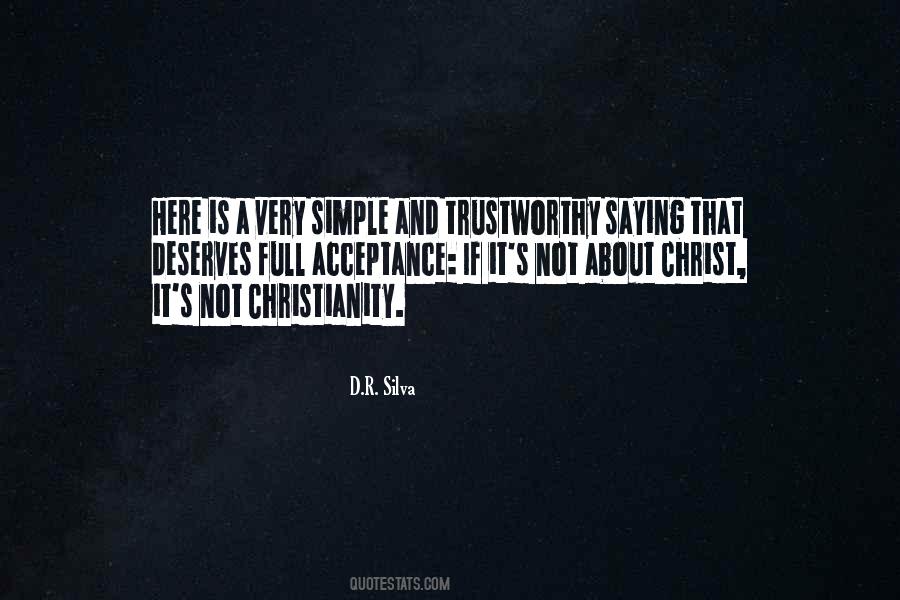 Simple Christian Quotes #1672344