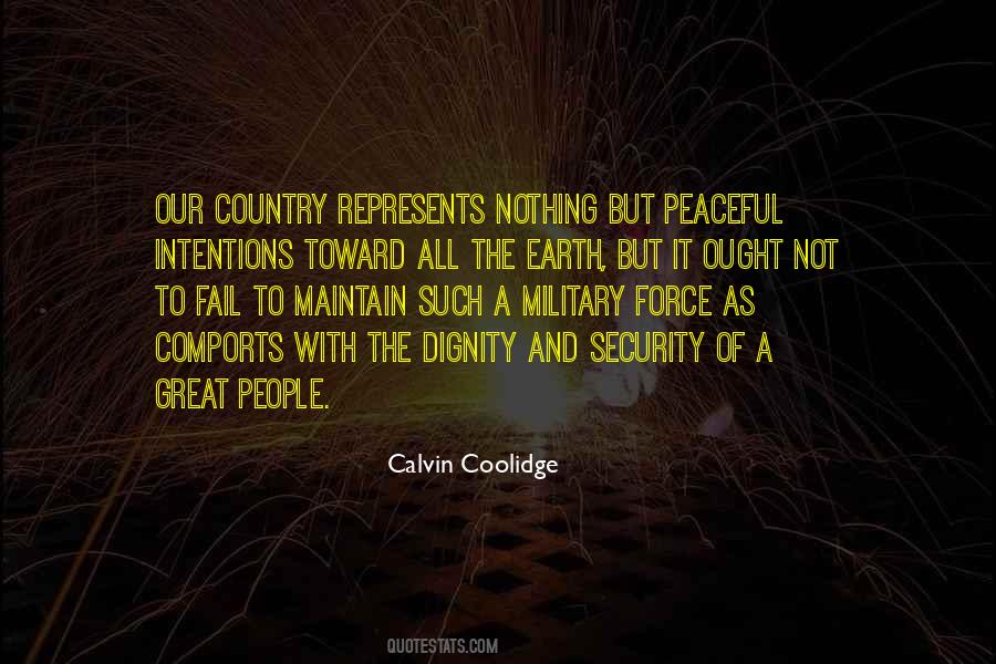 Military Security Quotes #1337347
