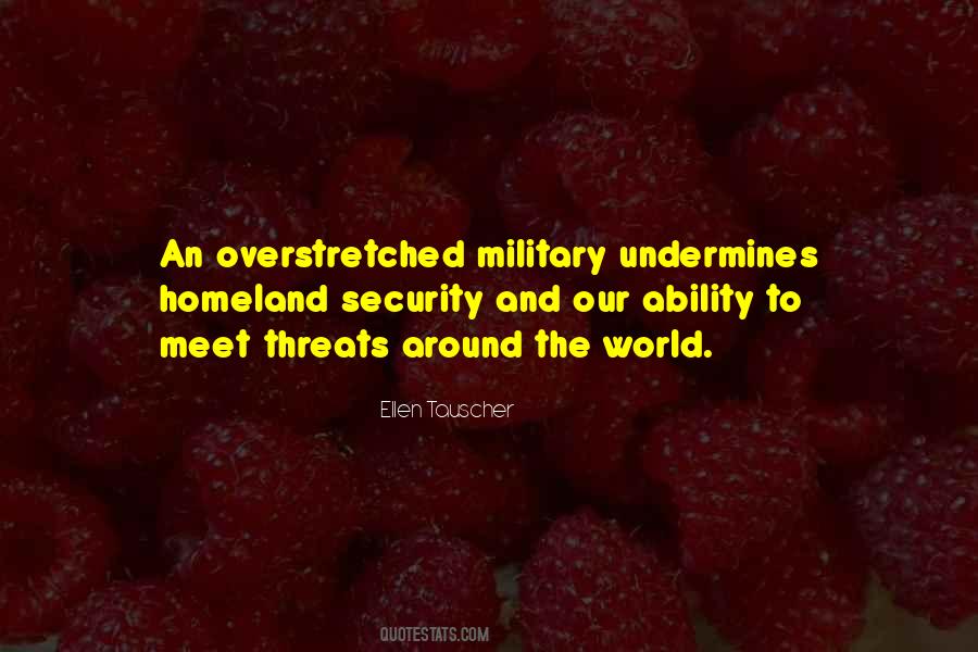 Military Security Quotes #1683293