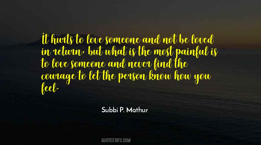 Quotes About Not Be Loved #1312606