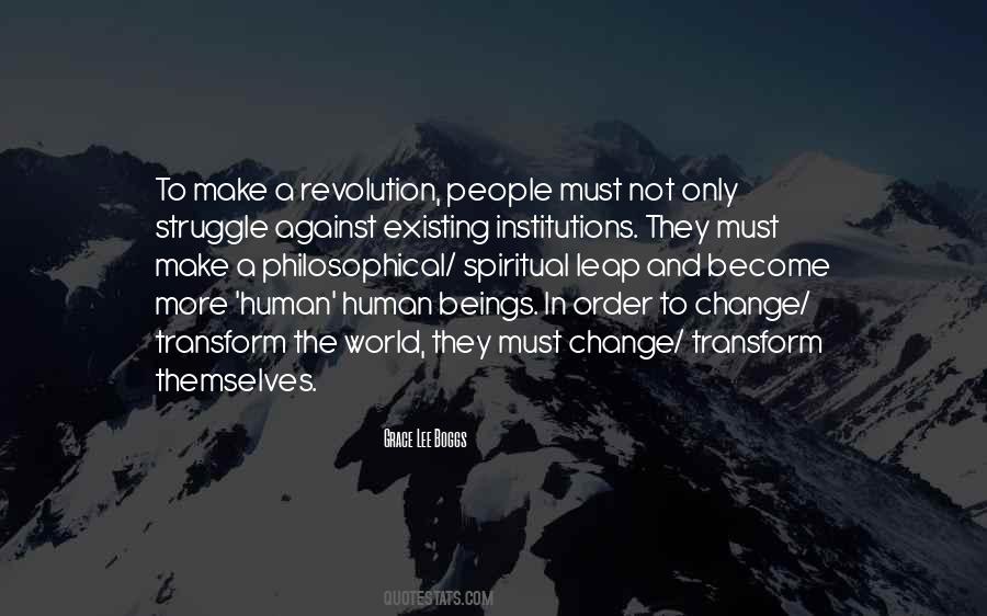 Struggle To Change Quotes #1713668