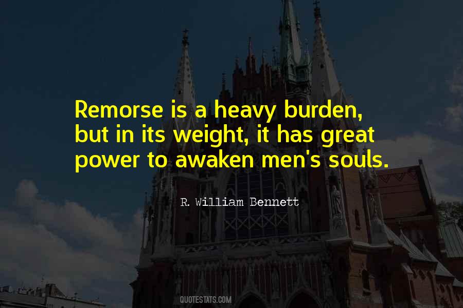 Burden For Souls Quotes #108561