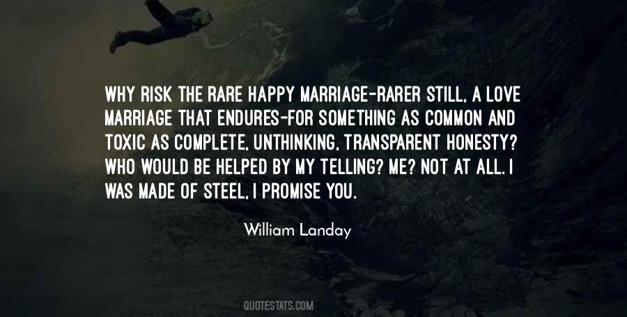 Honesty Marriage Quotes #1432708