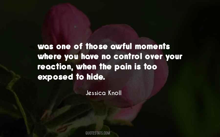 Quotes About Hide Pain #1517838