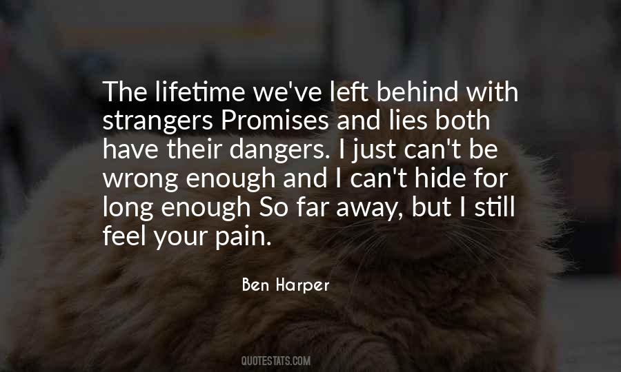 Quotes About Hide Pain #1720904