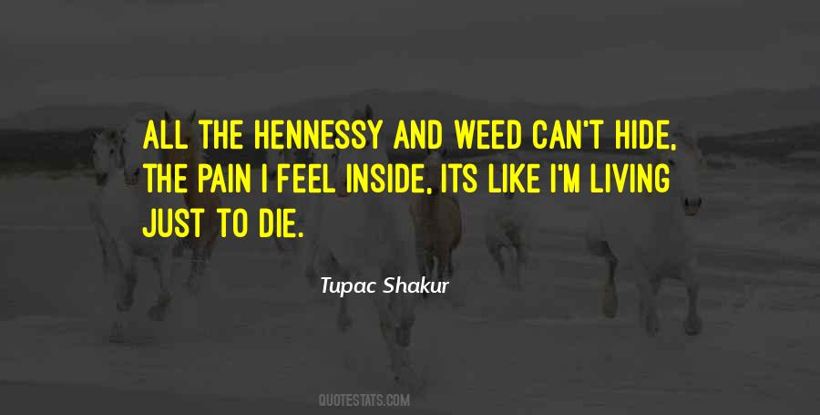 Quotes About Hide Pain #444005