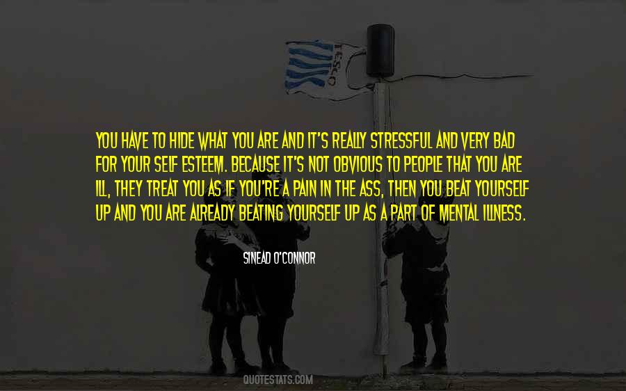 Quotes About Hide Pain #545321
