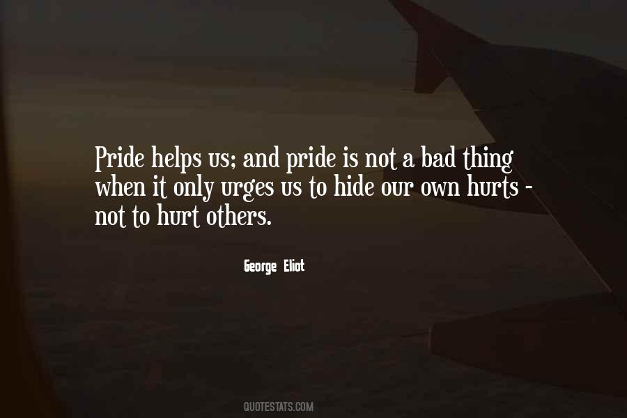 Quotes About Hide Pain #628134