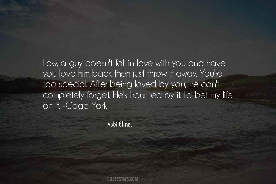 Fall In Love With Him Quotes #1659204