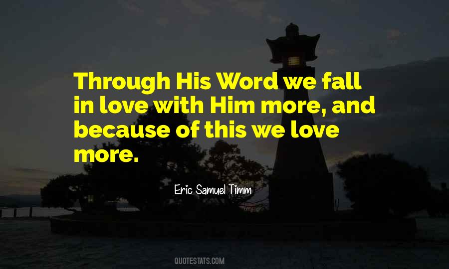 Fall In Love With Him Quotes #361137
