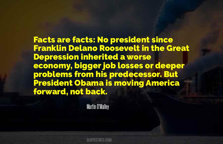Franklin D Roosevelt Great Depression Quotes #693750