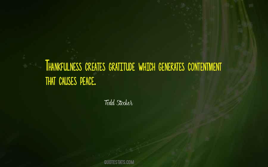 Quotes About Contentment And Gratitude #575443
