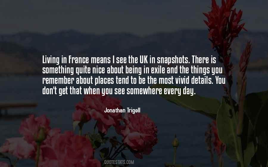 Places To Remember Quotes #1284437