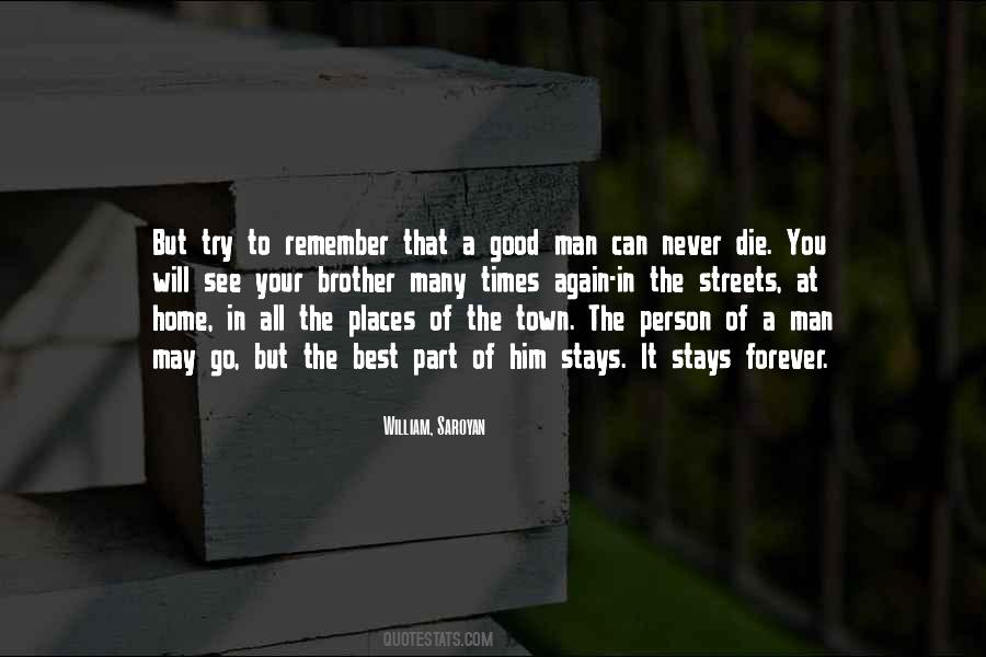 Places To Remember Quotes #856387