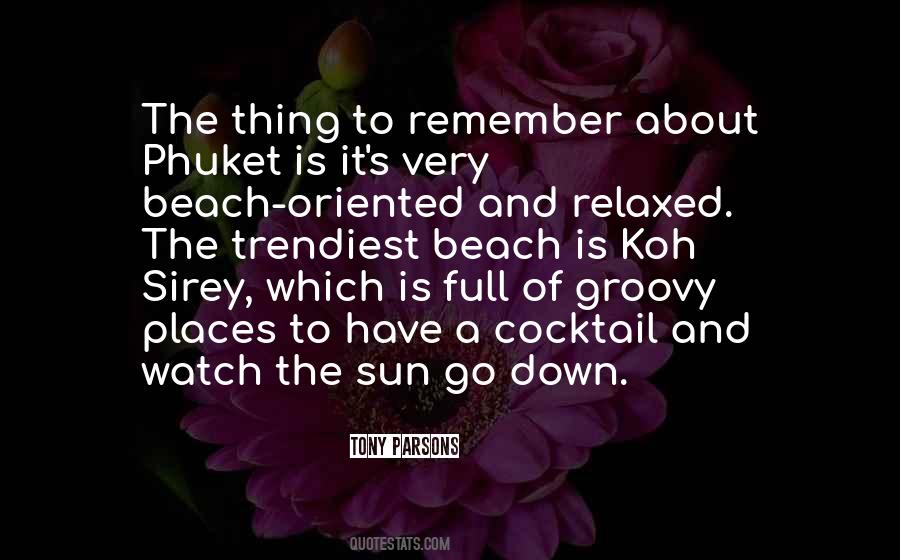 Places To Remember Quotes #894927