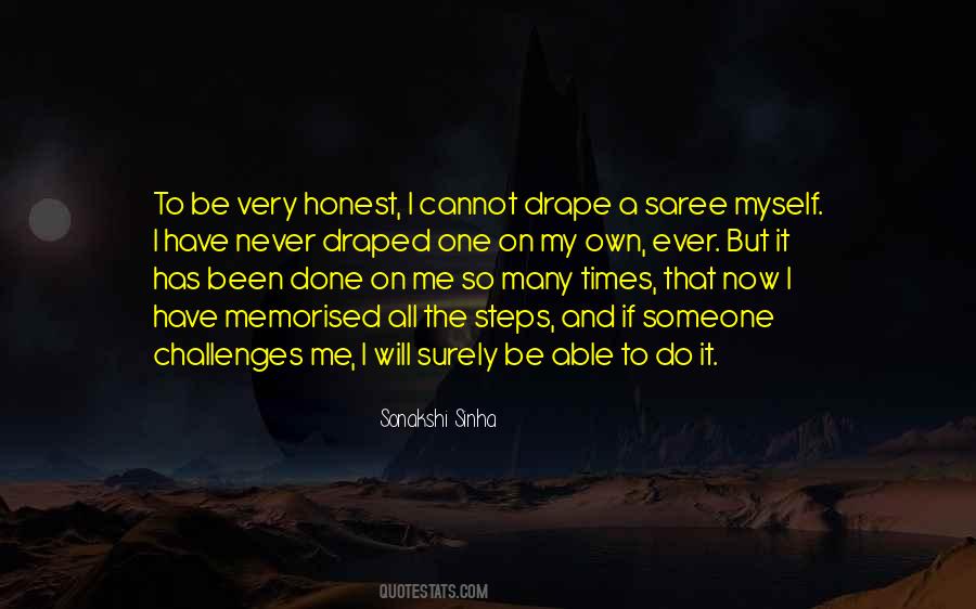 One On My Own Quotes #1248083